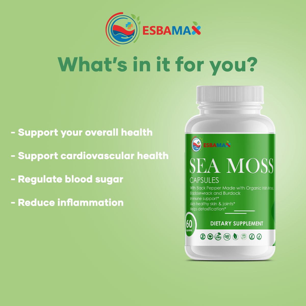 Irish Sea Moss Capsules