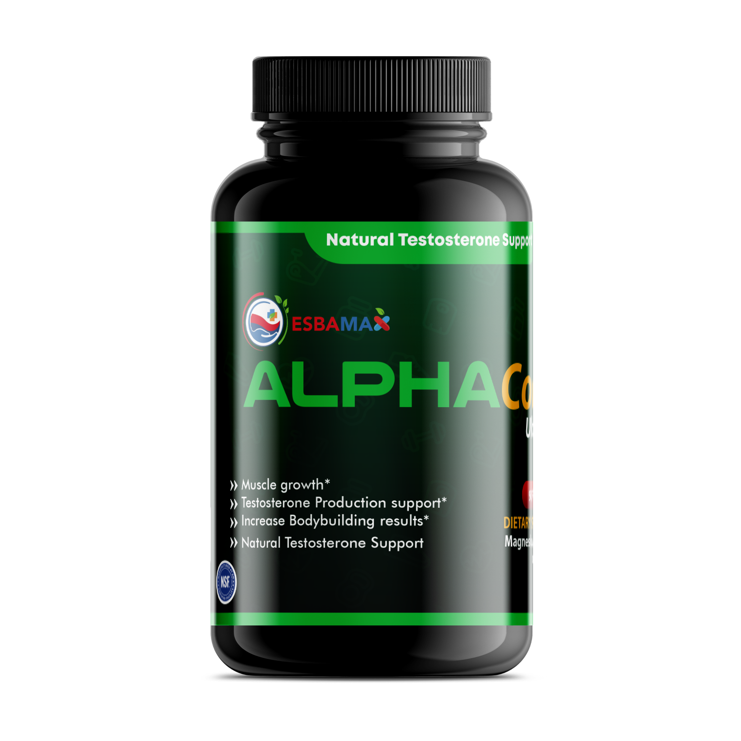 alphacorex main image - Men's Testosterone Booster Supplement Pills